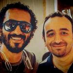أحمد حلمى مع المخرج عمرو سلامة 