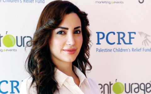 نسرين طافش سفيرة "بي سي آر إف" للإنسانية