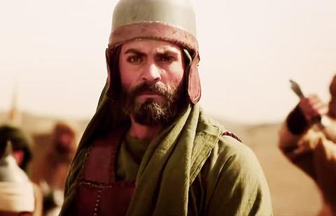 مهيار خضور بشخصية خالد بن الوليد في مسلسل "عمر"