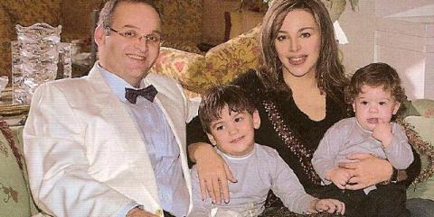 سوزان نجم الدين برفقة عائلتها في رمضان