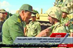 التلفزيون المصري يواصل النهج القديم ...وفنانون يطالبون بسقوط النظام