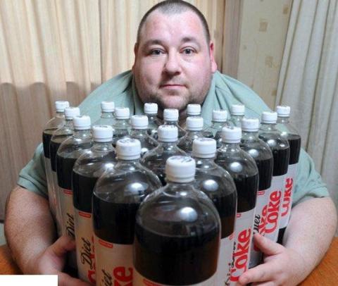 رجل بريطاني يدخل مصحة للعلاج من ادمان الكوكاكولا