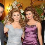 النجم السوري عباس النوري وزوجته