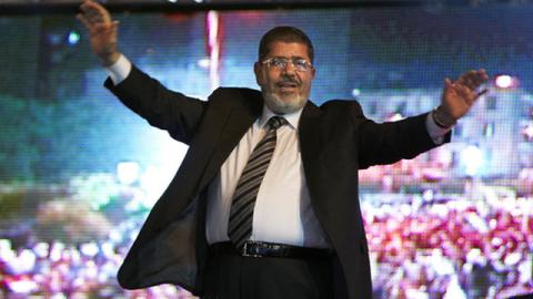 الرئيس المعزول محمد مرسي