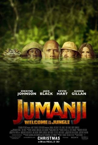 Jumanji  يحصد 100 مليون دولار بأول يوم عرض