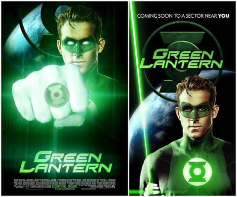 "Green Lantern" يقضي على "Super" ويتربع على الصدارة