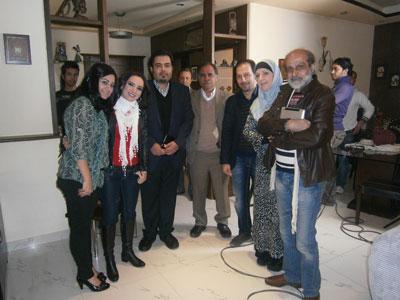 منتجون من إيران في زيارة لمؤسسة الإنتاج